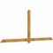 Ekena Millwork Eugene Rough Sawn Timber Gable Bracket, Western Red Cedar, 108"W x 45"H x 2"D x 4"F, 10/12 Pitch GBW108X45X0204EUG00RWR - alternate 5
